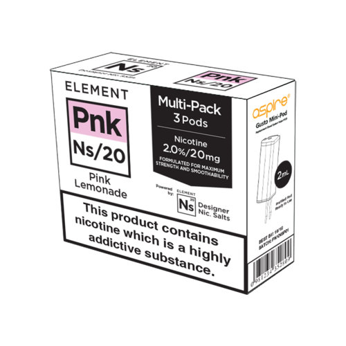 NS20 Pink Lemonade (3 Pack) By Element