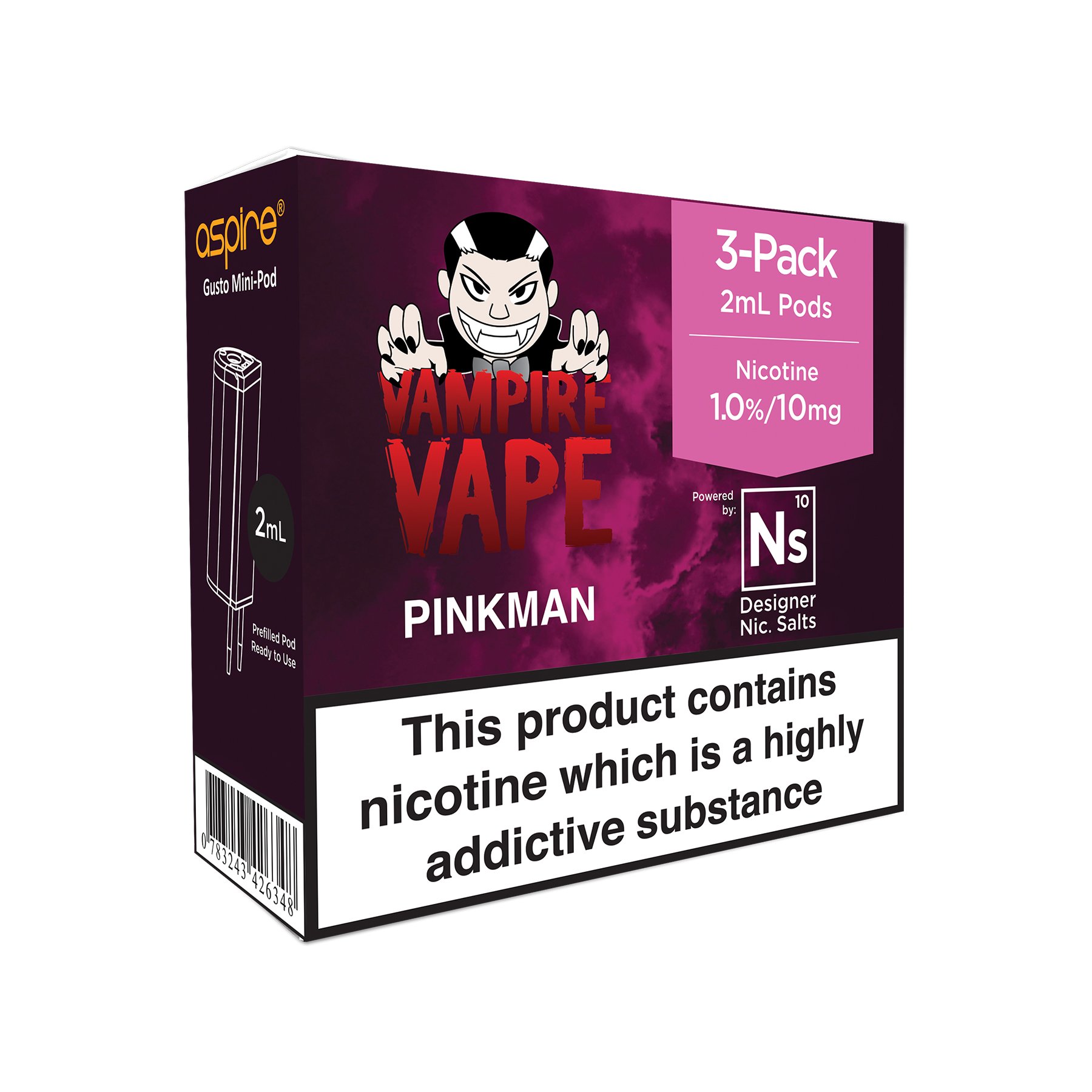 NS20 Pinkman (3 Pack) By Vampire Vapes